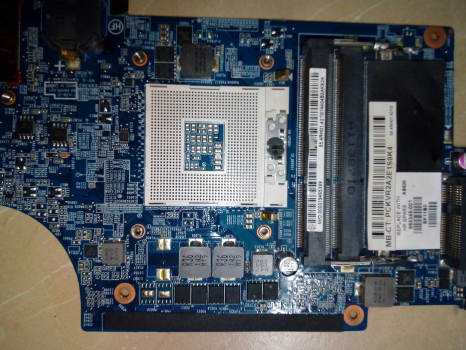 Płyta główna laptopa HP DV6 Uszkodzona procesor Intel Pentium i3 SR04R