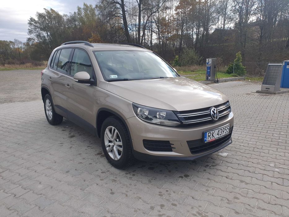 Volkswagen Tiguan 2013 r. Benzyna 1,4 122KM, przebieg 77 tys. km.