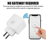 WI-FI смартрозетка Tuya 3500 ват 16 А Smart life, Tuya smart, с монито