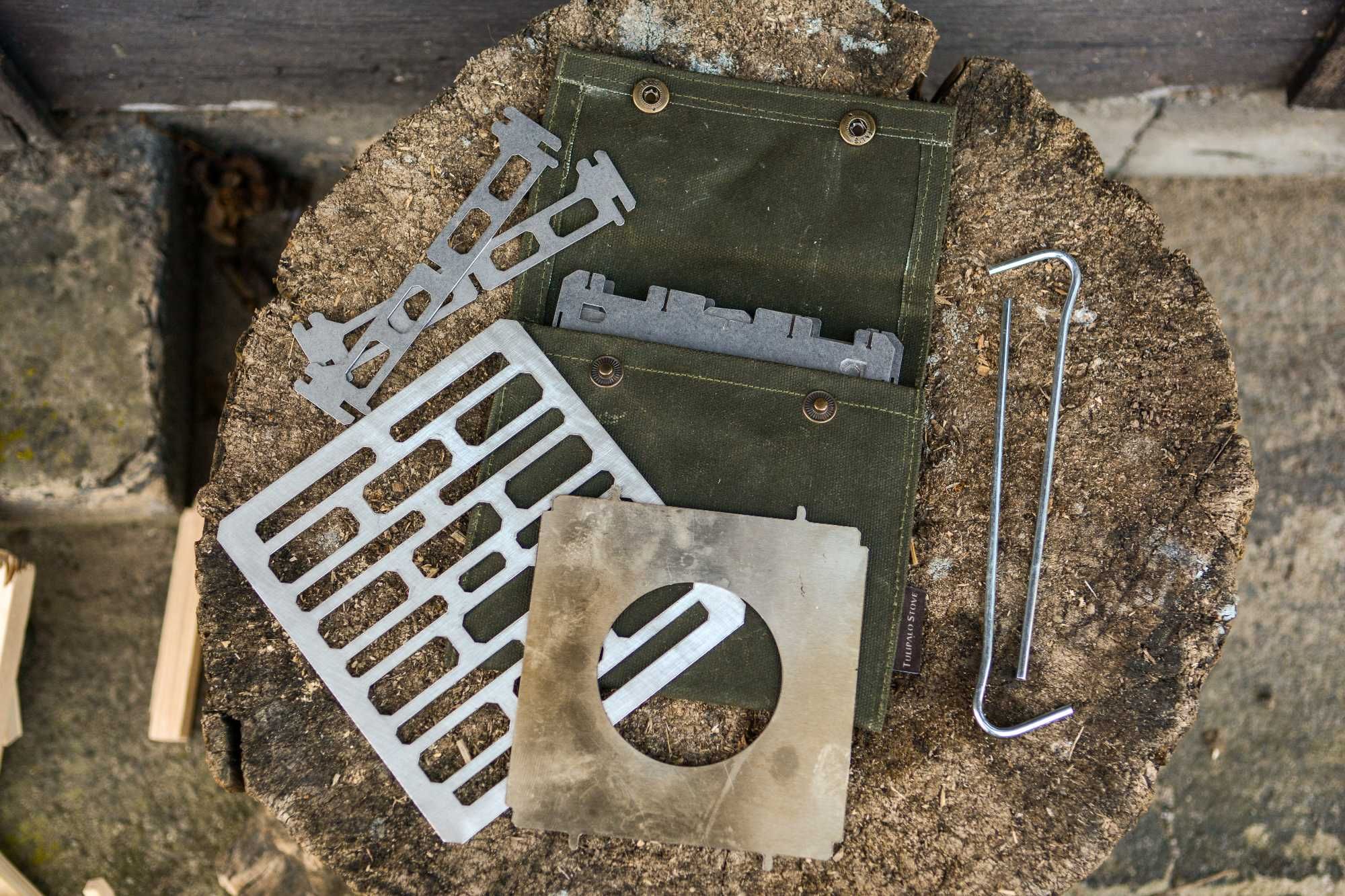 Kuchenka Tulipalo Stove outdoor survival bushcraft  | Stal nierdzewna
