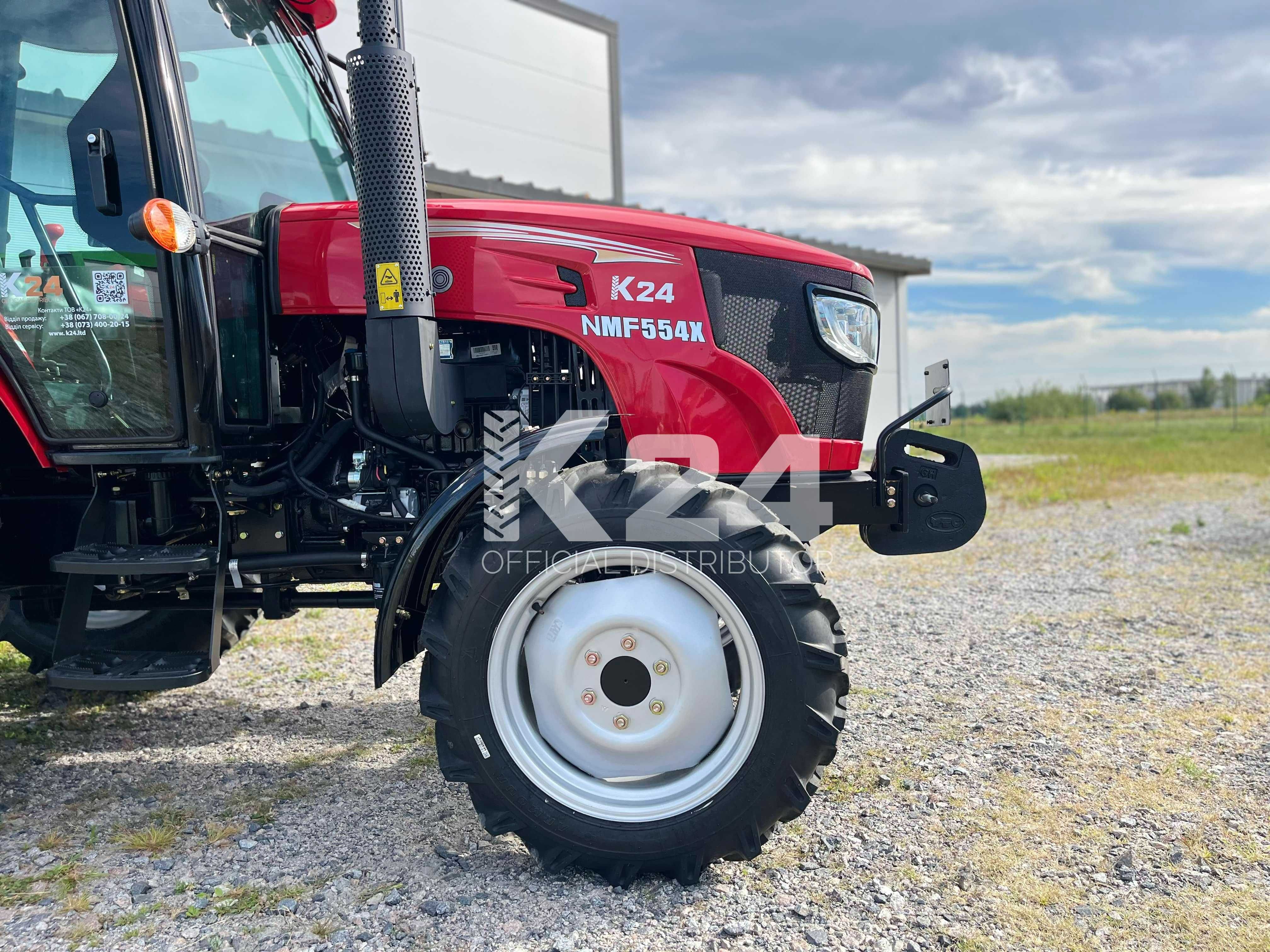 Трактор YTO NMF 554 X, колісний трактор Юто
