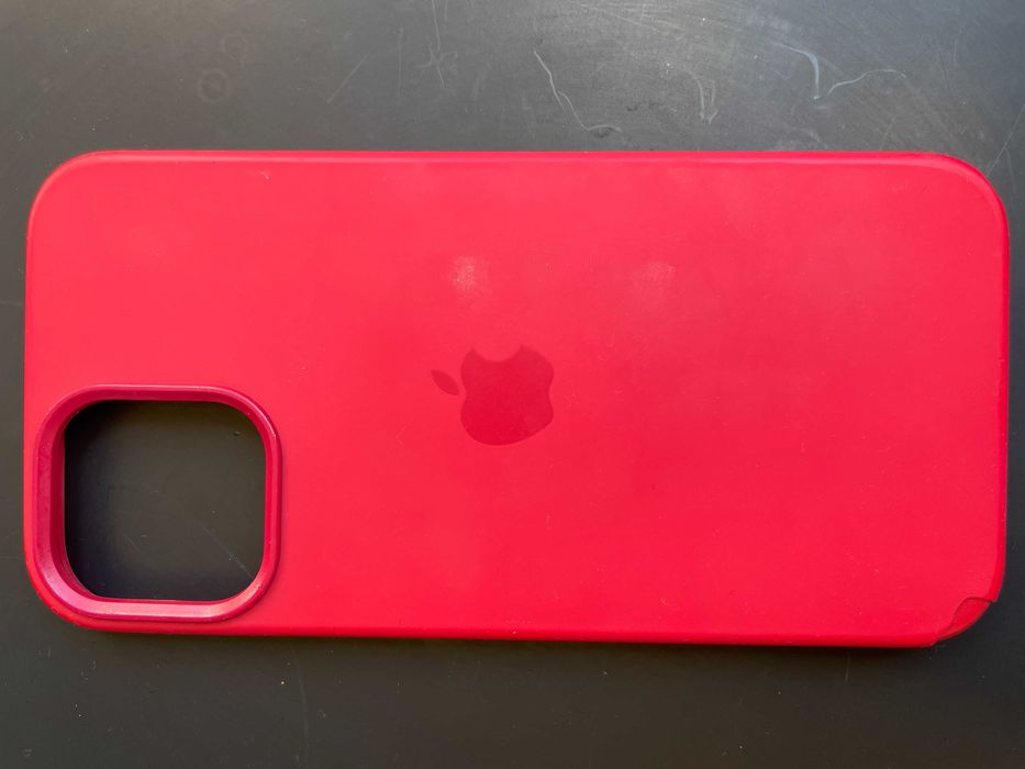 APPLE iPHONE 12 PRO MAX ORIGINAL SILICONE CASE RED