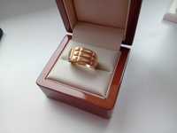 Złota obrączka- pierścionek pr 3 (585)