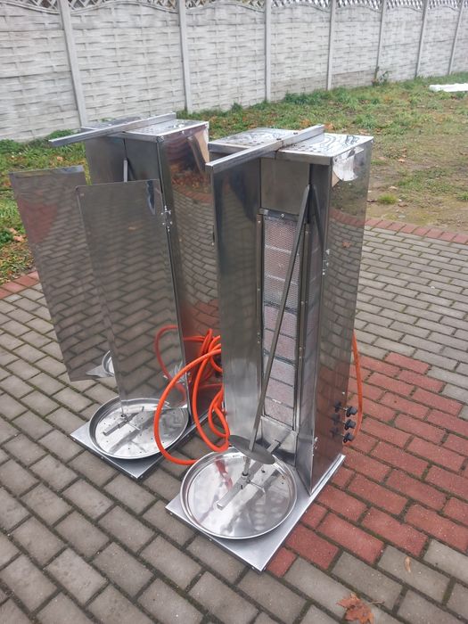 Grill opiekacz do kebaba jak nowy 2szt