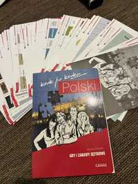 Krok po kroku,польська мова,книжка,ігри