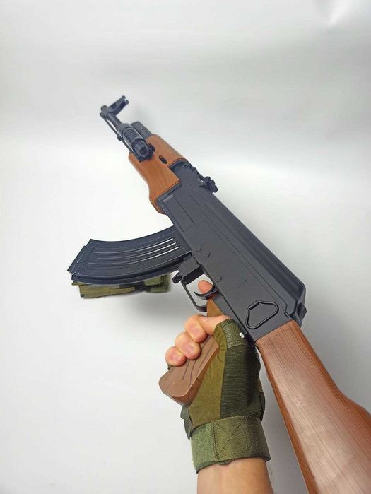 Дитячий Високоякісний Іграшковий Автомат АК-47 Іграшка  на Пульках
