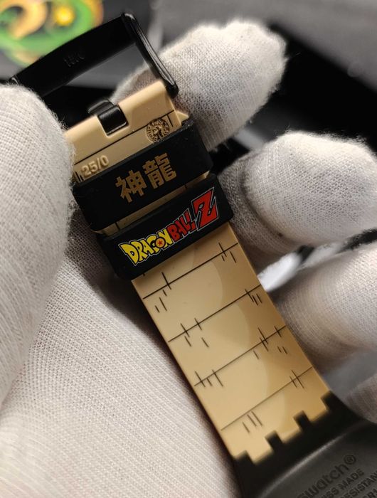 Zegarek limitowany Swatch SB01Z102 Dragon Ball Z - SHENRON X SWATCH