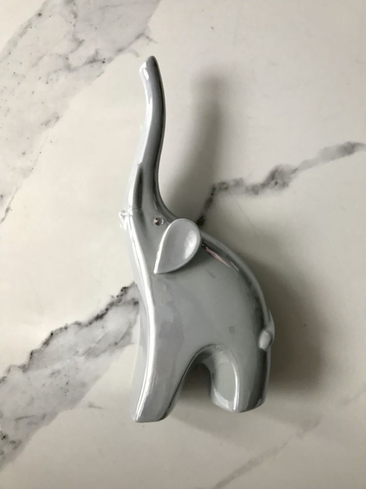 ! Figurka porcelanowa słoń, Zara Home, prezent, 27 cm, nowa! Must have