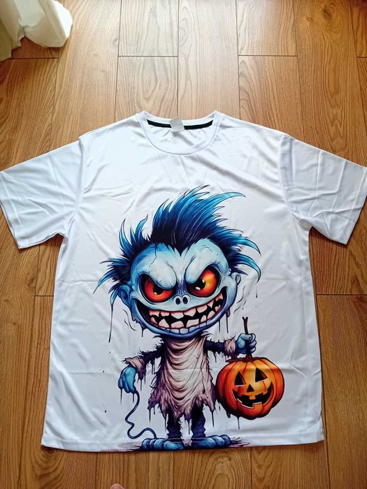 T-shirt podkoszulek z nadrukiem