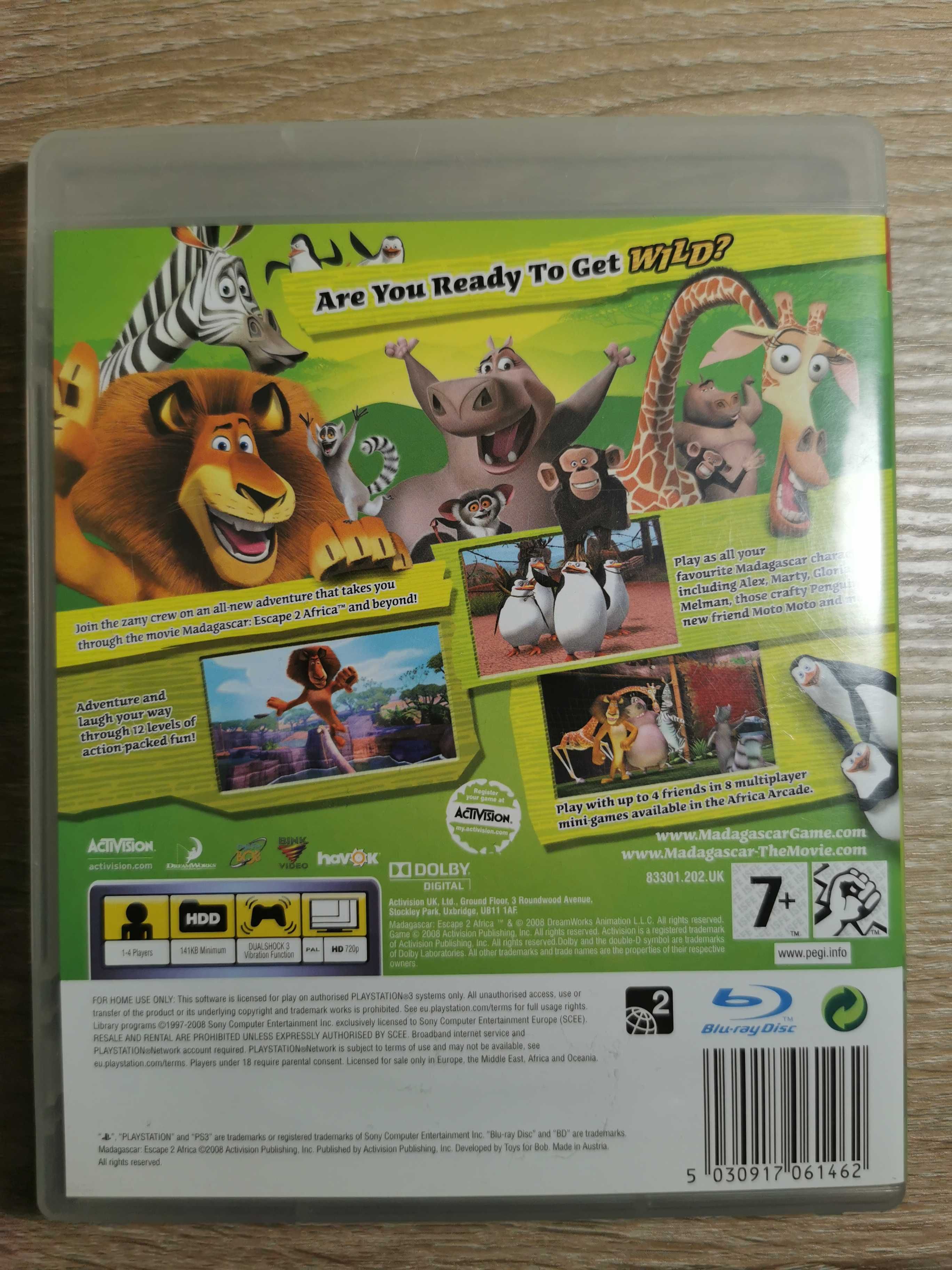 Madagascar 2 Escape Africa PS3