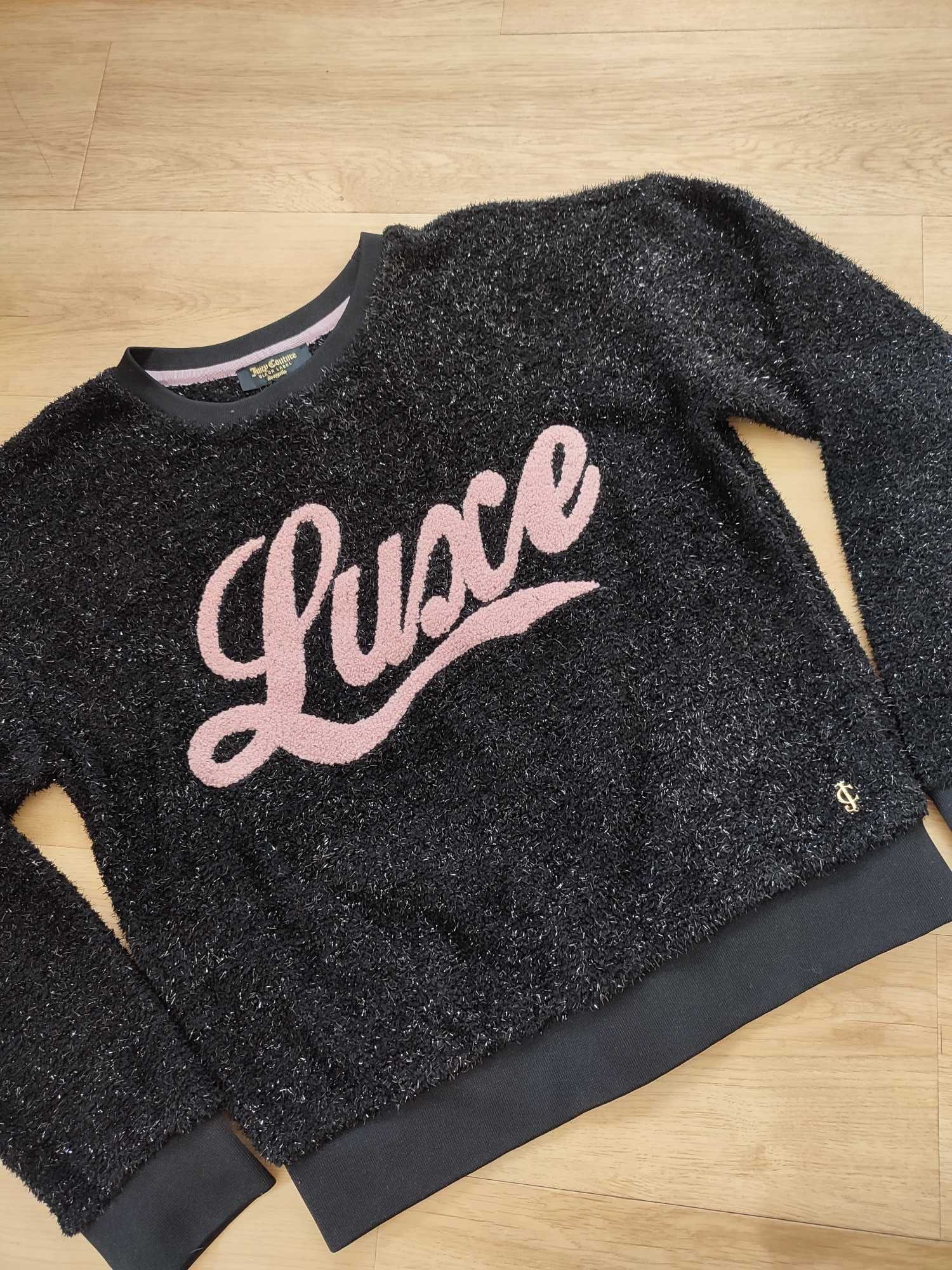 Bluza Juicy Couture S czarna Luxe