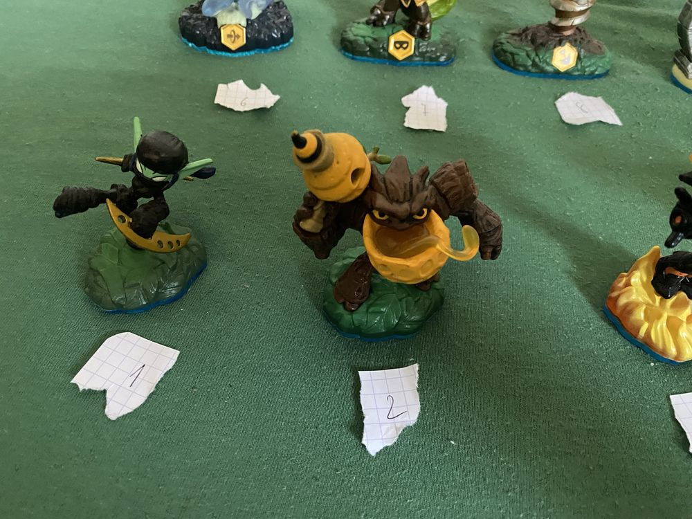 Skylanders swap force figurki