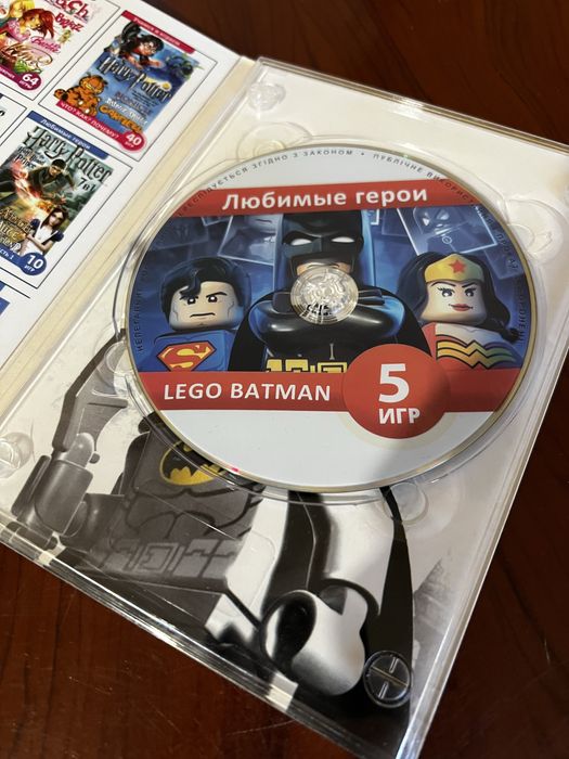 Відеогра лего бетмен 2 та ще +5 (ПК)