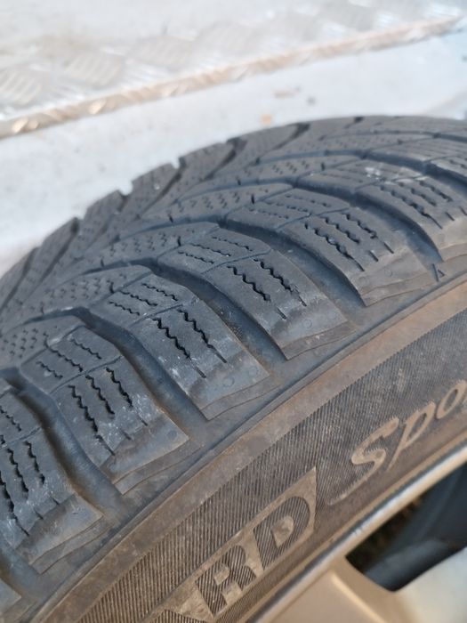 Sprzedam alufelgi r17 5x112 opony zimowe cena za całość