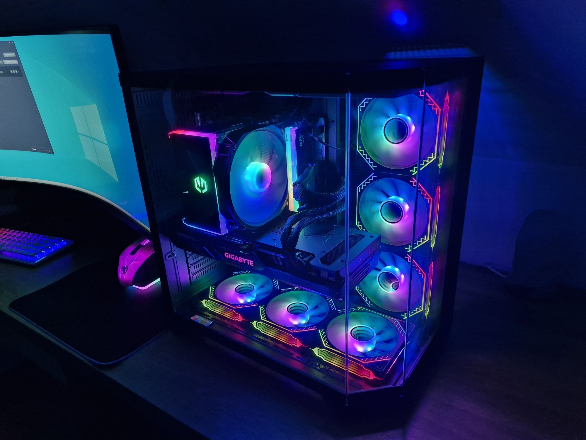 Ekstra Komputer do Gier Ryzen 5 8400f ^ RX 7900XT ^ 32GB ^ 1TB m2 SSD