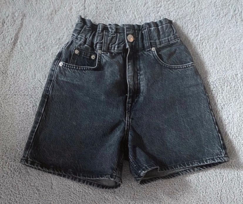 Krótkie spodenki mom jeans