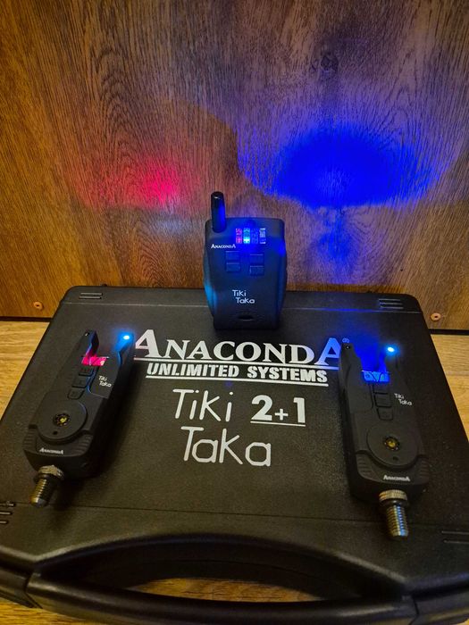 Zestaw sygnalizatorów Anaconda Tiki Taka 2+1