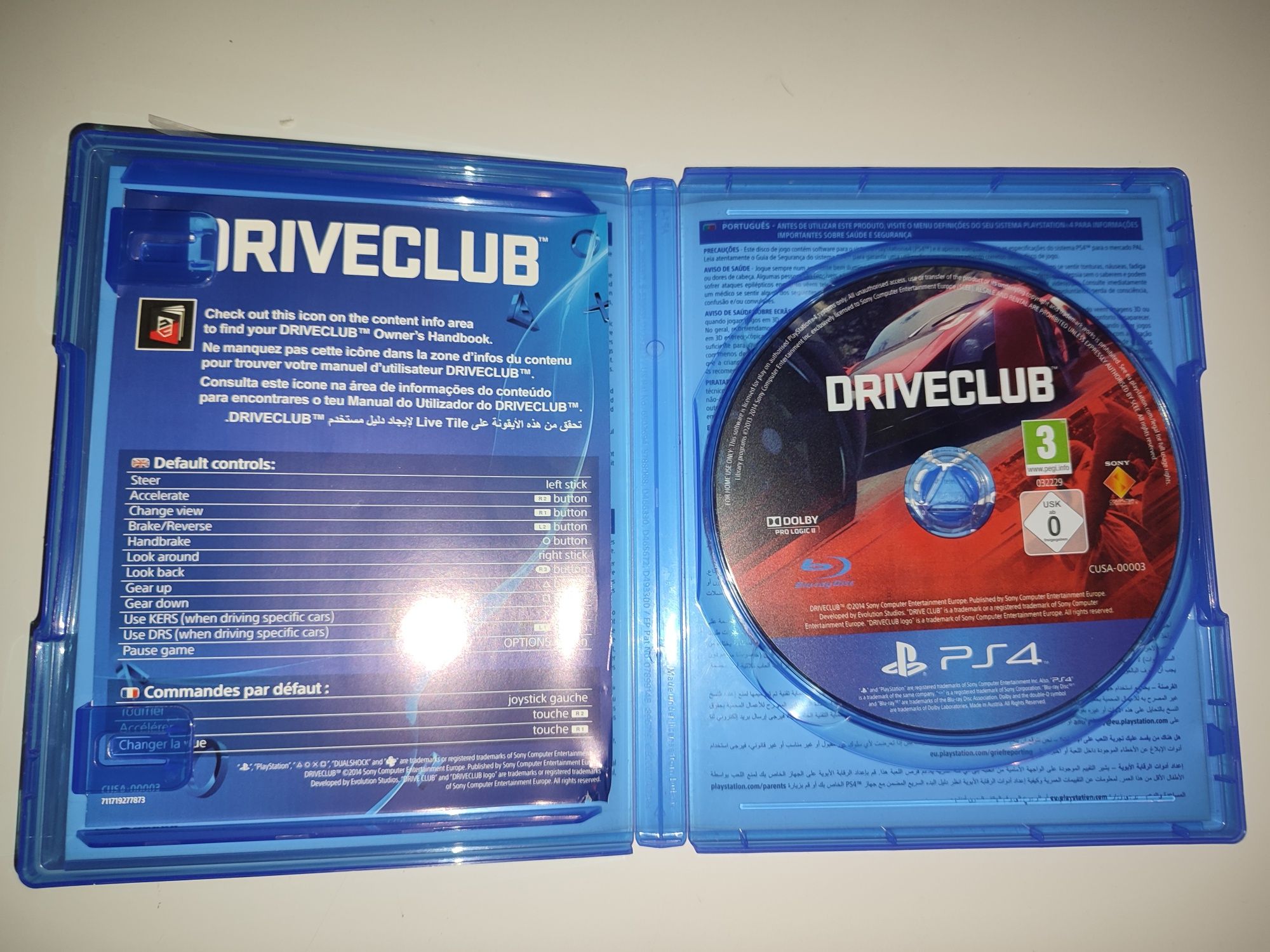 Gra Ps4 Driveclub gry PlayStation 4 Minecraft Spyro Sonic Rayman GTA V