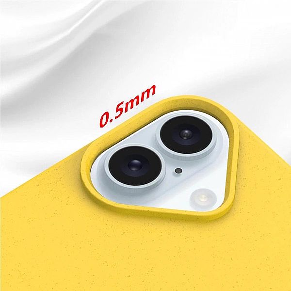 Etui Multiple Color Wheat Case MagSafe na iPhone 16 Pro Max - żółte