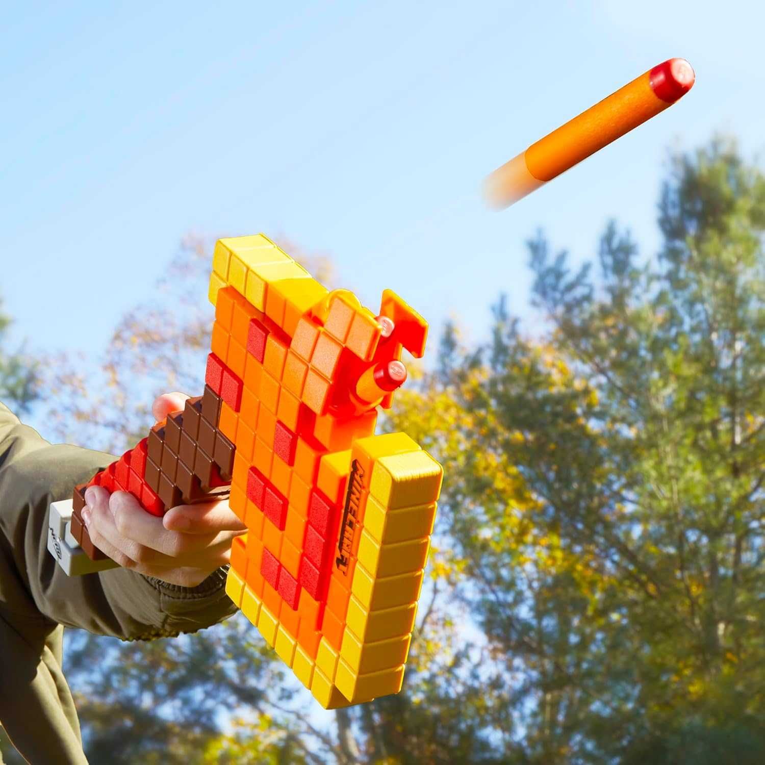 ОРИГИНАЛ! Нерф Майнкрафт Топор Nerf Minecraft Firebrand
