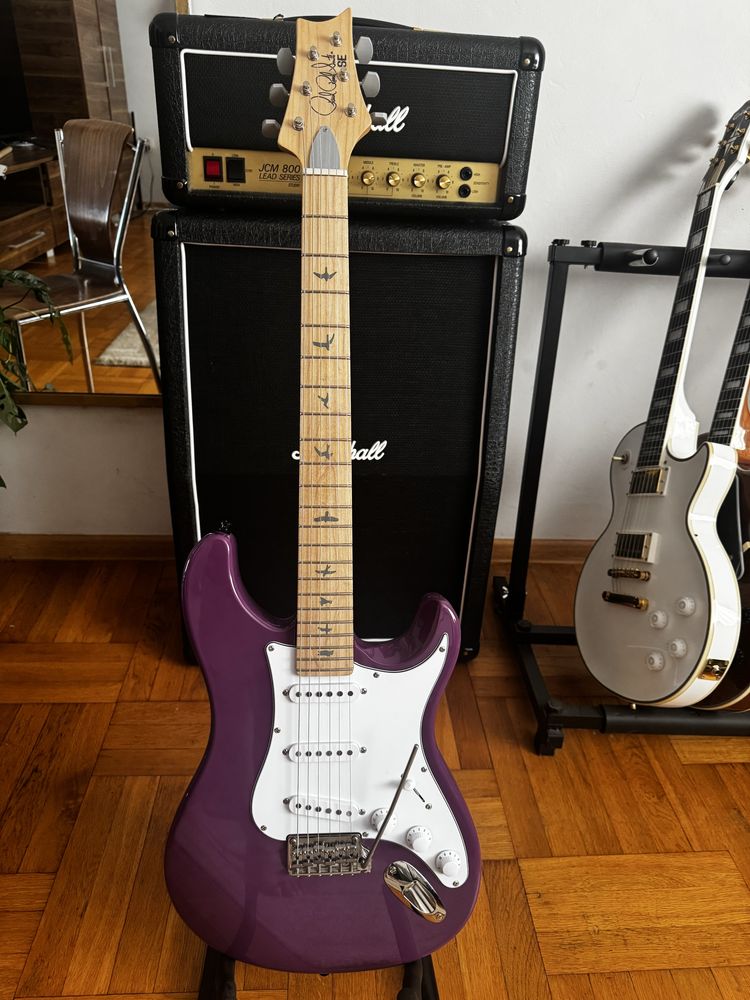 Prs silver sky se  stratocaster fender john mayer