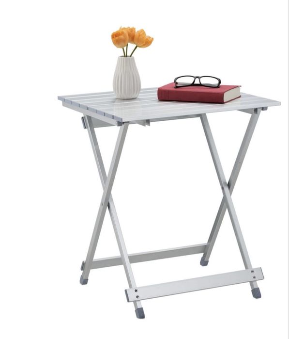 Składany aluminiowy stolik ogrodowy