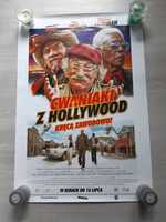 Plakat kinowy z filmu Cwaniaki z Hollywood De Niro Jones Freeman