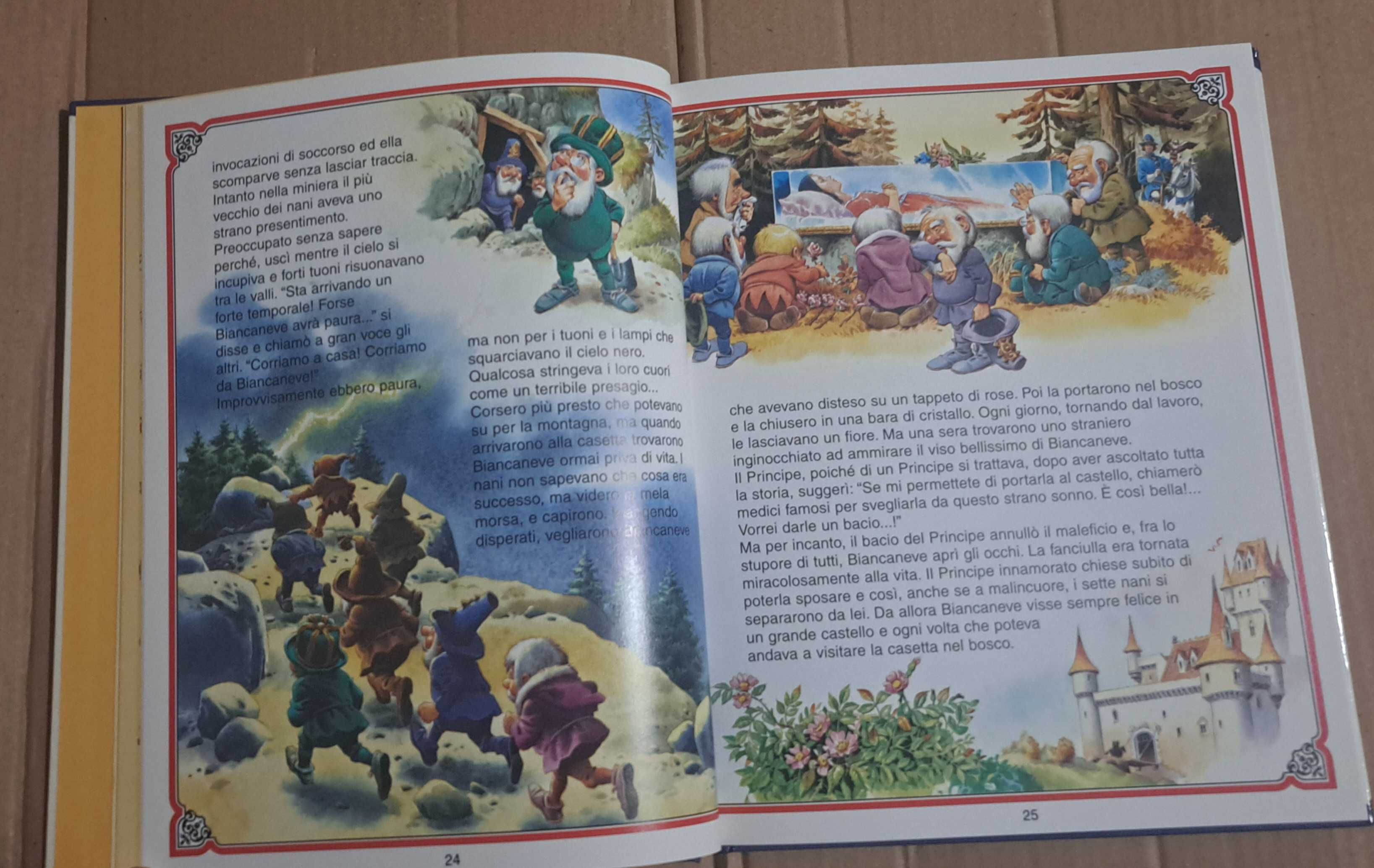 Książka dla dzieci Le Fiabe più belle - Dami Editore, Milano/po włosku