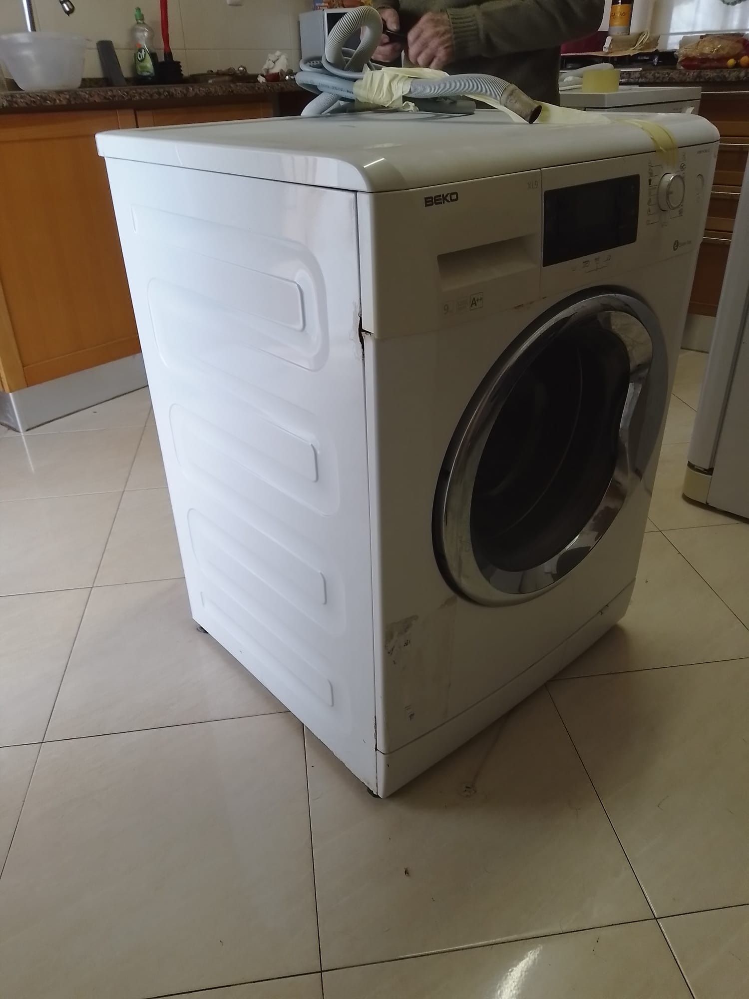 Máquina de lavar roupa Beko