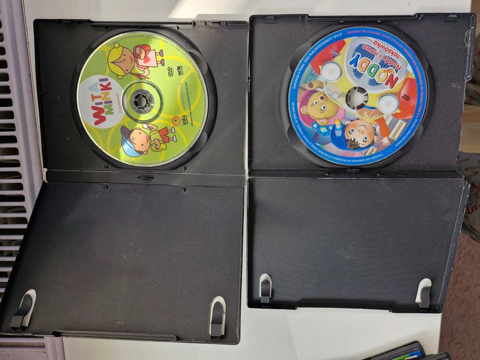 8x płyta dvd filmy, bajki dla dzieci zestaw