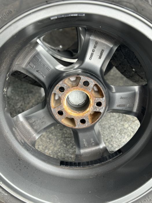 Комплект  литые диски r17 5/114.3 Renаult Trafik с резиной