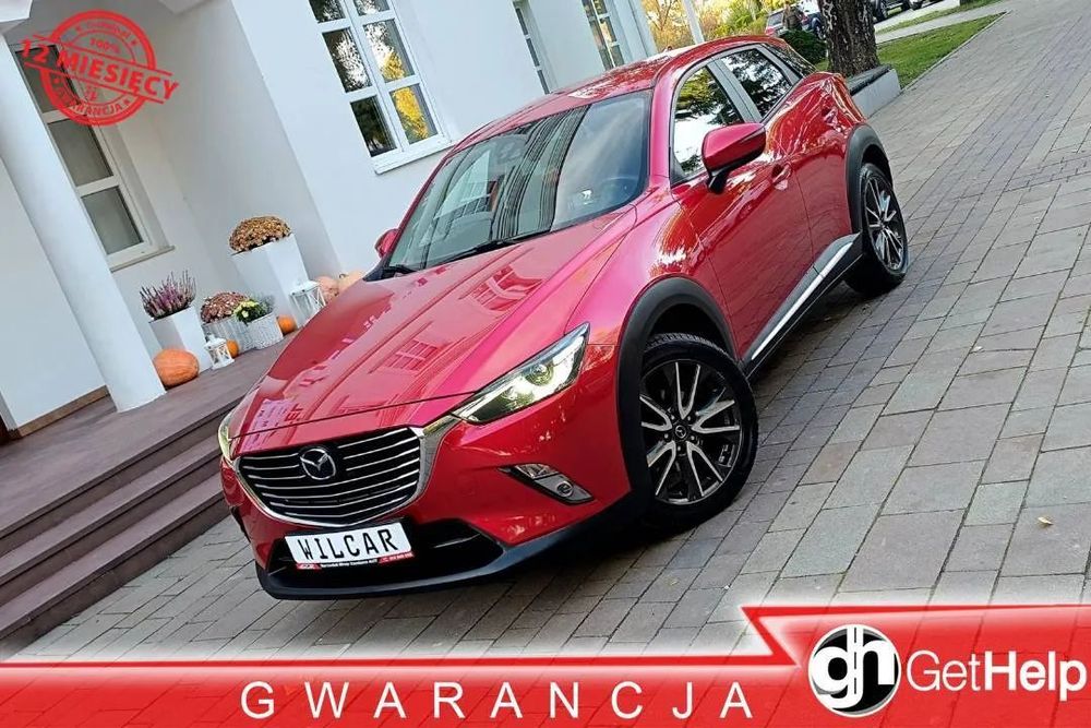 Mazda CX-3 2.0 SKYACTIVE full LED BOSE KEYLESS navi kamera super stan polecam