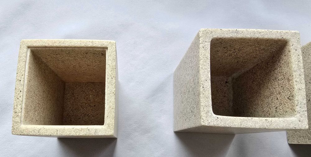 Zestaw łazienkowy kamienny