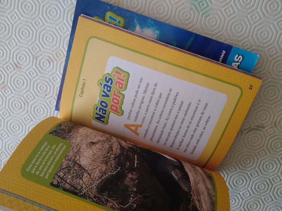 Lote 2 livros Sarilhos com Cobras + O Recife dos Tubarões