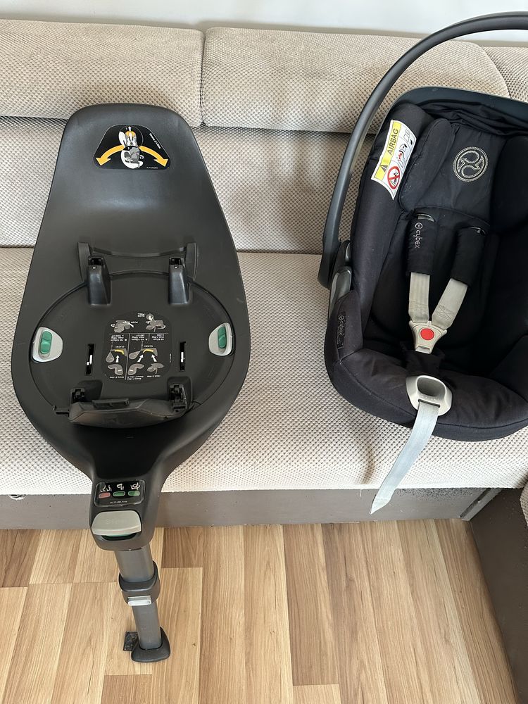 Fotelik samochodowy cybex cloud z i size z bazą obrotowa