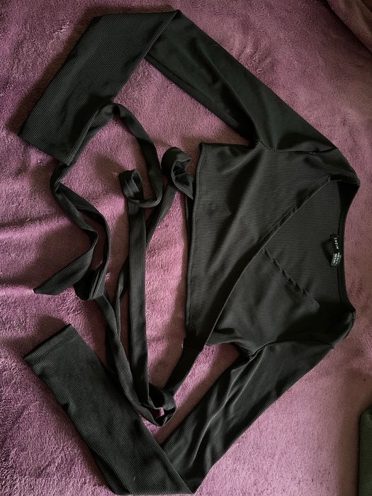 Топ на запах в рубчик