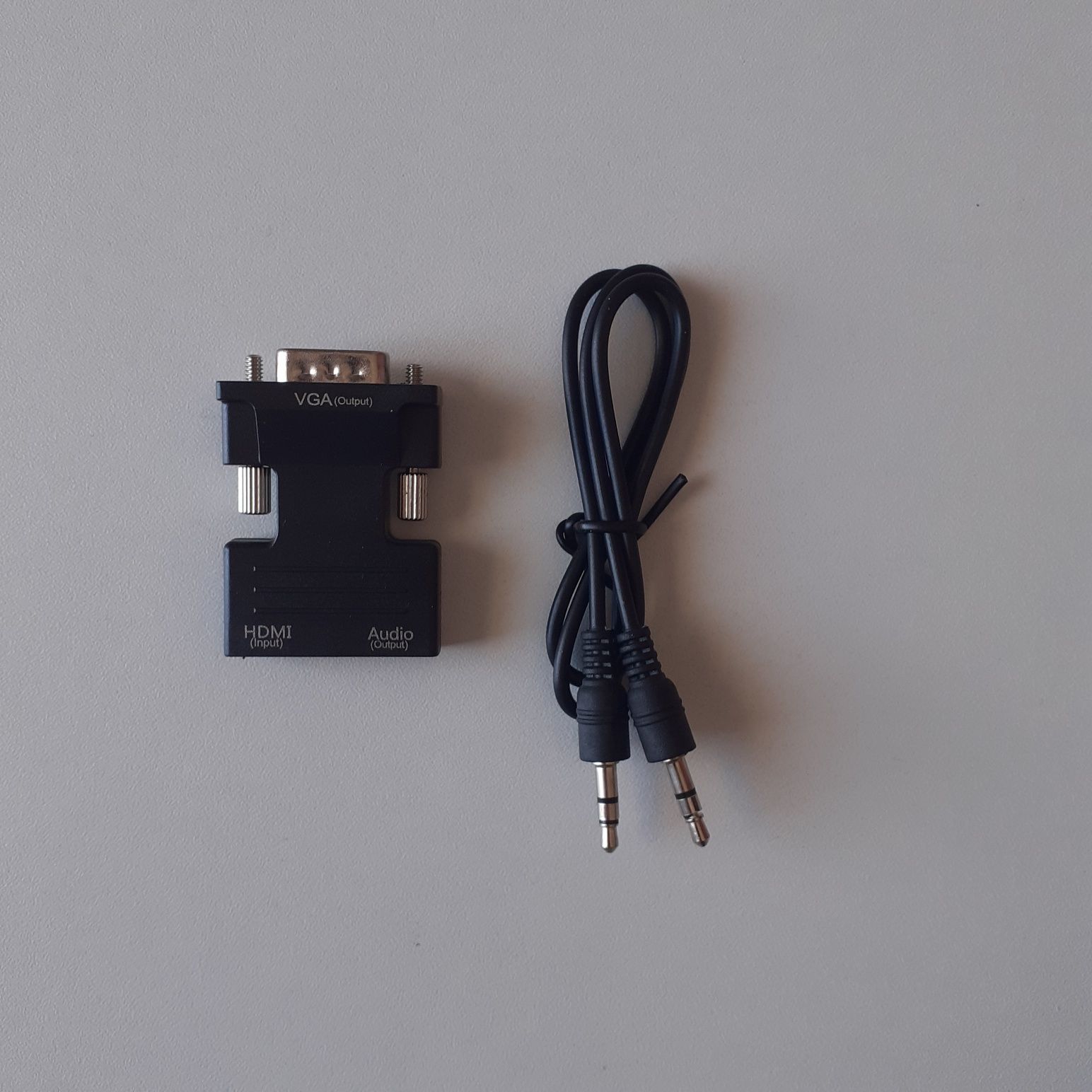 Adaptador Conversor HDMI-VGA c/ Cabo áudio