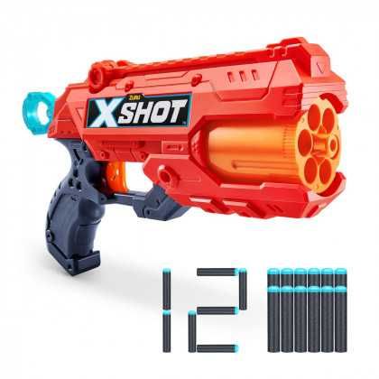 Бластер X-Shot Red Excel reflex 6 / Детское оружие , пистолет *