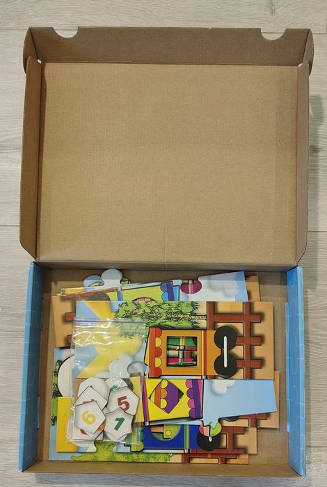 Розвиваючі пазли Потяг