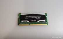Memória SoDIMM da crucial DDR3 de 4 gb modelo Ballistix