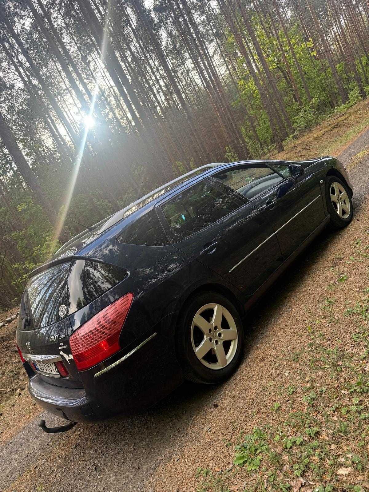Peugeot 407 SW. Auto doinwestowane i zadbane . Wsiadać i jeździć .