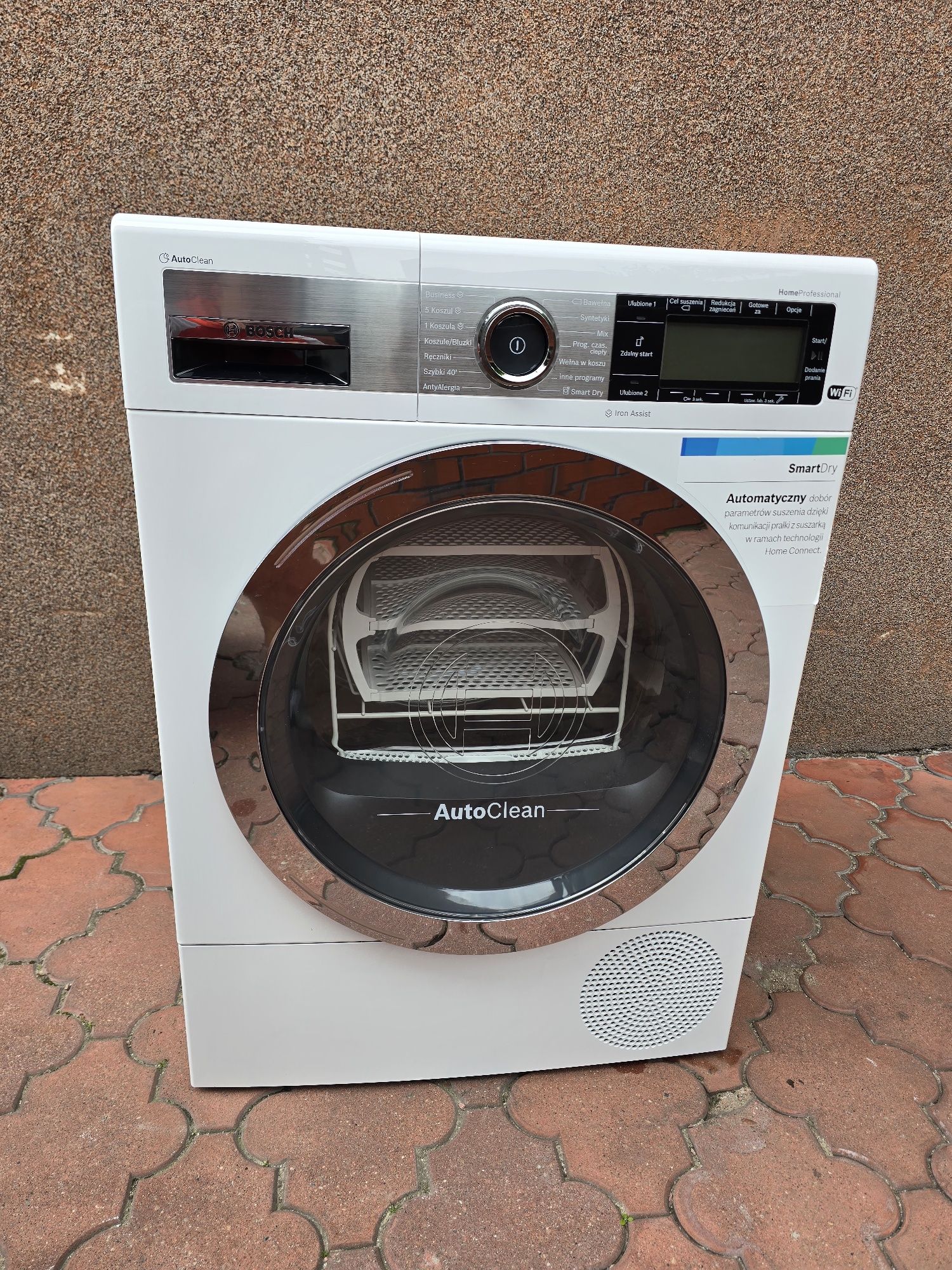 Suszarka BOSCH 9Kg HomeProfessional Wi-Fi A+++ POMPA Ciepla AutoClean