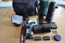 Canon EOS 5D Mark II, Grip, Canon 24-70 F2.8, 2x bateria więcej