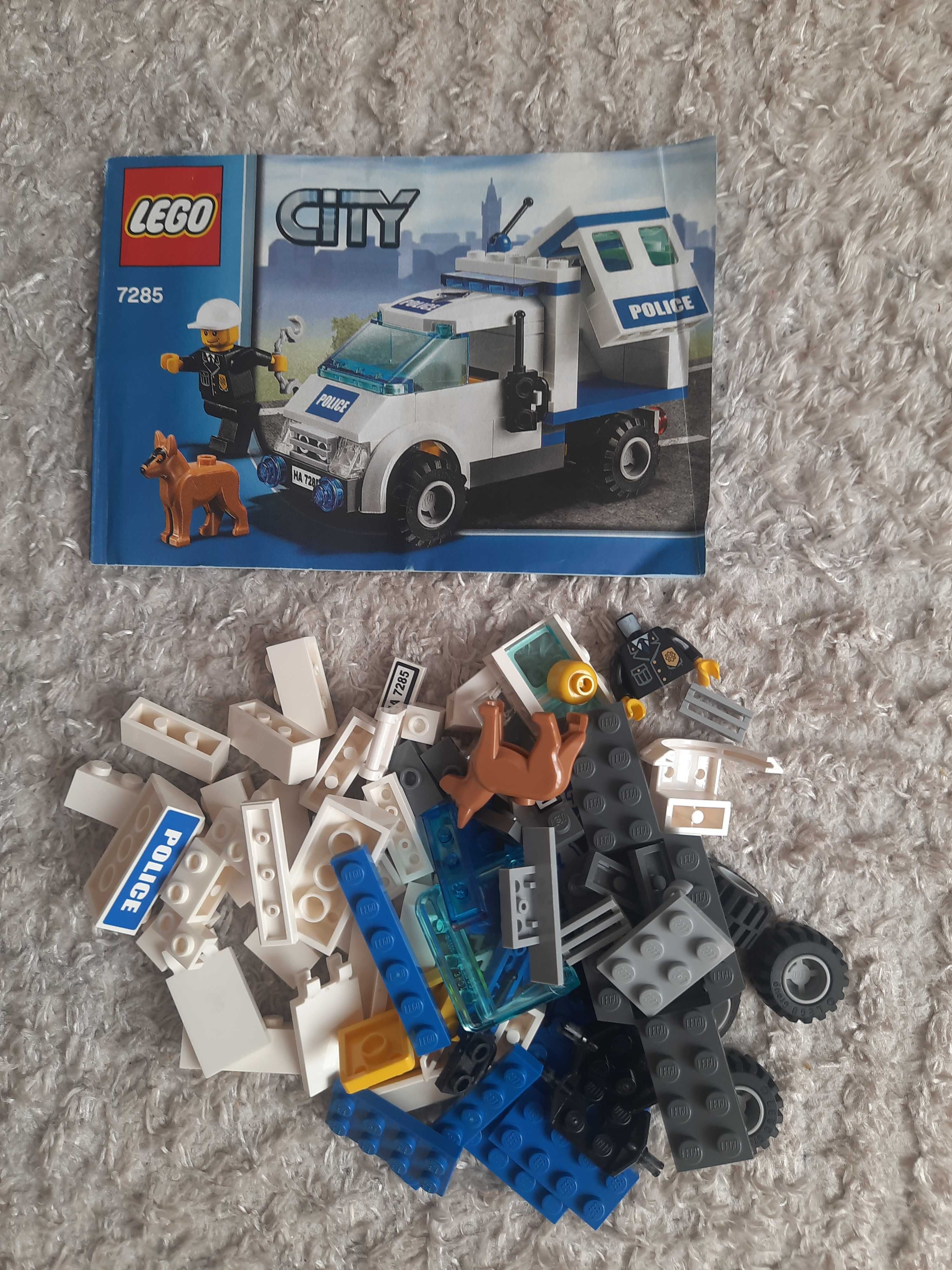 Lego 7285 Patrol policji z psem