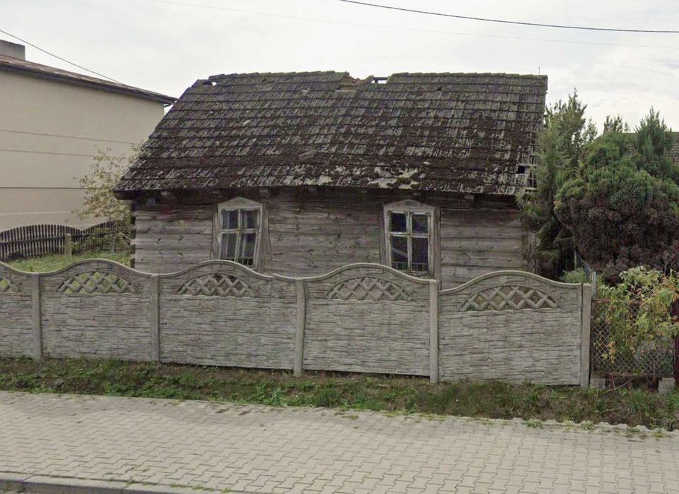 Dom drewniany do rozbiórki
