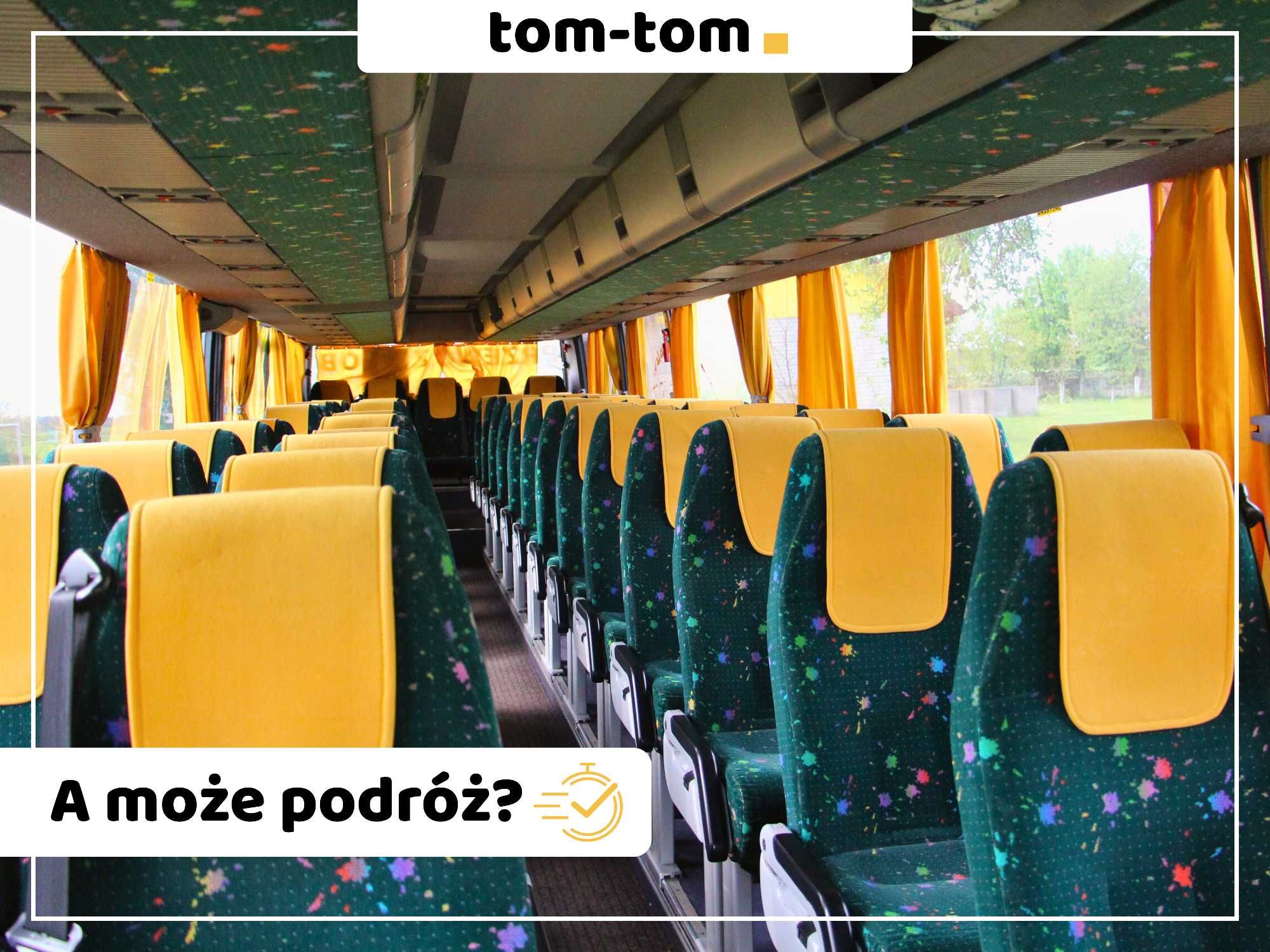 Przewóz osób, wynajem busa z kierowcą, transport osób. 8,23,54 miejsca