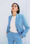 Блакитний жіночий костюм Zara р. 36 - S оригінал