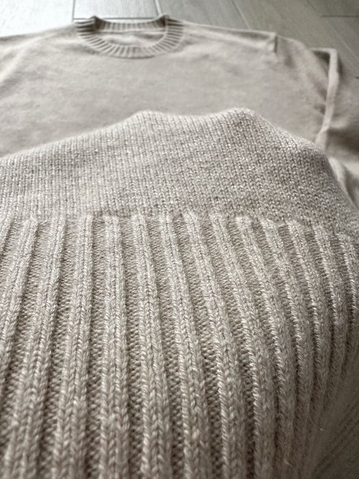 Suitsupply светр чоловічий кашемір бежевий коричневий XL