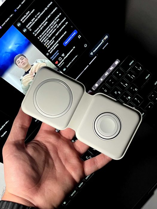 Магазин б/у Apple MagSafe Duo Charger (MHXF3) Оригинал