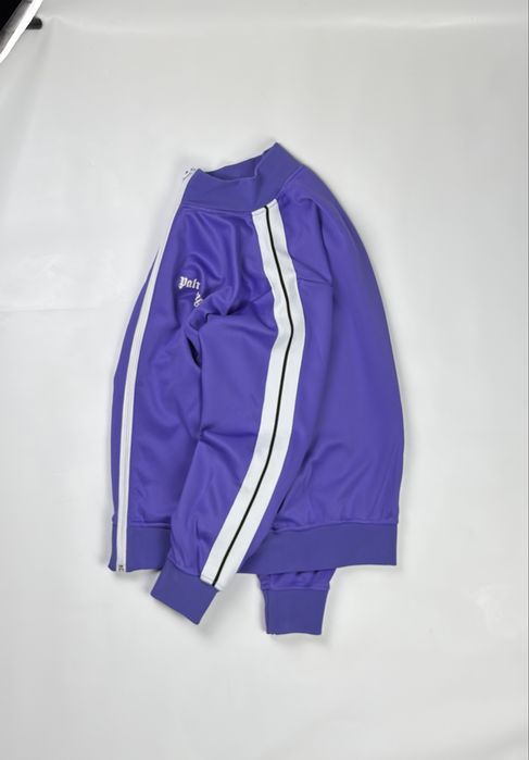 Олімпійка зіпка Palm Angels purple Track Jacketзіп худі Фіолетова